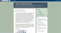 Desktop Screenshot of bluejaysailboat.blogspot.com