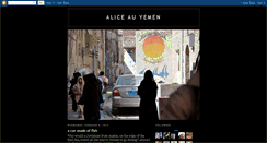 Desktop Screenshot of aliceauyemen.blogspot.com