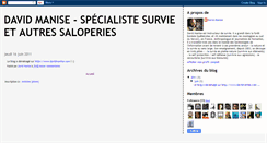 Desktop Screenshot of davidmanise.blogspot.com