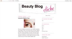 Desktop Screenshot of clichecosmetics.blogspot.com