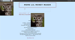 Desktop Screenshot of momslilmoneymaker.blogspot.com