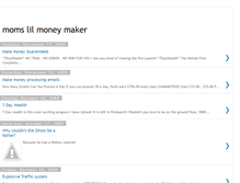 Tablet Screenshot of momslilmoneymaker.blogspot.com