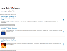 Tablet Screenshot of nutrition-and-wellness.blogspot.com