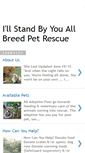 Mobile Screenshot of pets4adoption.blogspot.com