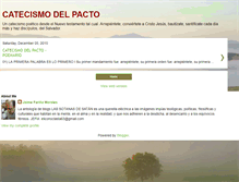 Tablet Screenshot of catecismodelpacto.blogspot.com