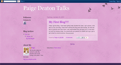 Desktop Screenshot of paigeintheqc.blogspot.com