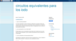 Desktop Screenshot of circuitosequivalentesparaiodos-walter.blogspot.com