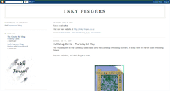 Desktop Screenshot of inky-fingers-nz.blogspot.com