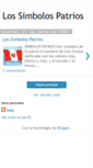 Mobile Screenshot of lossimbolospatrios.blogspot.com