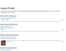 Tablet Screenshot of laurasproofs.blogspot.com