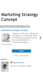 Mobile Screenshot of marketingstrategyconcept.blogspot.com