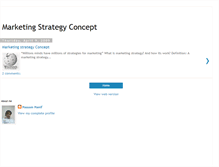 Tablet Screenshot of marketingstrategyconcept.blogspot.com