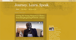 Desktop Screenshot of journeylearnspeak.blogspot.com