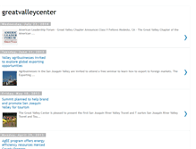 Tablet Screenshot of greatvalley.blogspot.com