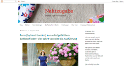 Desktop Screenshot of nahtzugabe.blogspot.com