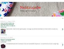 Tablet Screenshot of nahtzugabe.blogspot.com