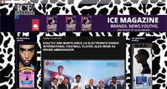 Desktop Screenshot of icemagazine1.blogspot.com