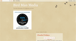 Desktop Screenshot of birdmanmedia.blogspot.com