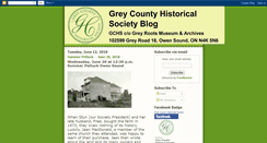 Desktop Screenshot of greycountyhs.blogspot.com