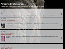 Tablet Screenshot of amazingsyafiah.blogspot.com