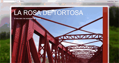 Desktop Screenshot of larosadetortosa.blogspot.com