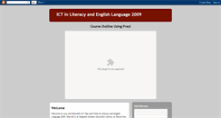 Desktop Screenshot of ictinliteracy09.blogspot.com
