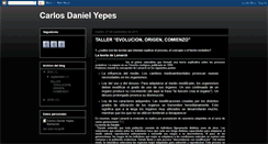 Desktop Screenshot of carlosdanielbcdc.blogspot.com