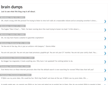 Tablet Screenshot of braindumps.blogspot.com