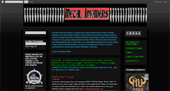 Desktop Screenshot of metalinvaders666.blogspot.com