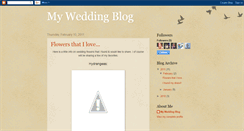 Desktop Screenshot of kerriswedding.blogspot.com