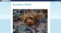 Desktop Screenshot of gumbosworld.blogspot.com