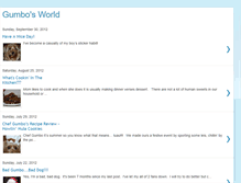 Tablet Screenshot of gumbosworld.blogspot.com
