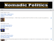 Tablet Screenshot of nomadicpolitics.blogspot.com