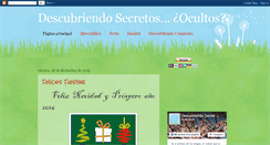 Desktop Screenshot of descubriendosecretosocultos.blogspot.com