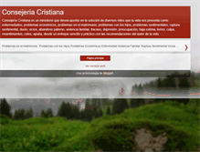 Tablet Screenshot of consejeriacristianak.blogspot.com