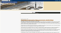 Desktop Screenshot of mesothelioma666.blogspot.com