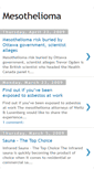 Mobile Screenshot of mesothelioma666.blogspot.com
