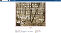 Desktop Screenshot of catawissagazetteer.blogspot.com