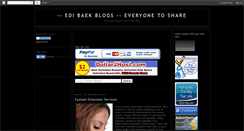 Desktop Screenshot of ed1baek.blogspot.com