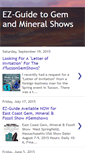 Mobile Screenshot of gemandmineralshows.blogspot.com