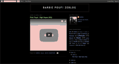 Desktop Screenshot of barbiepoufiasse.blogspot.com