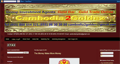 Desktop Screenshot of cambodia2goldex.blogspot.com