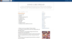 Desktop Screenshot of glbread.blogspot.com