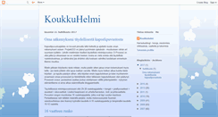 Desktop Screenshot of koukkuhelmi.blogspot.com