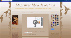 Desktop Screenshot of miprimerlibrodelectura.blogspot.com