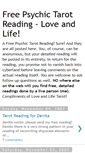 Mobile Screenshot of freepsychictarotreading.blogspot.com