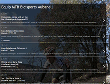 Tablet Screenshot of equipbicisportsaubanell.blogspot.com