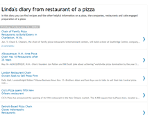 Tablet Screenshot of linda-pizza-restaurant.blogspot.com