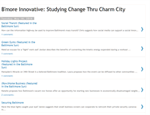 Tablet Screenshot of bmoreinnovative.blogspot.com