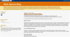 Desktop Screenshot of muasportsblog.blogspot.com